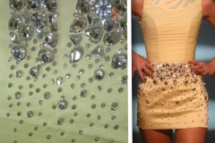 silver-crystal-rhinestone-Beaded-Short-Skirt